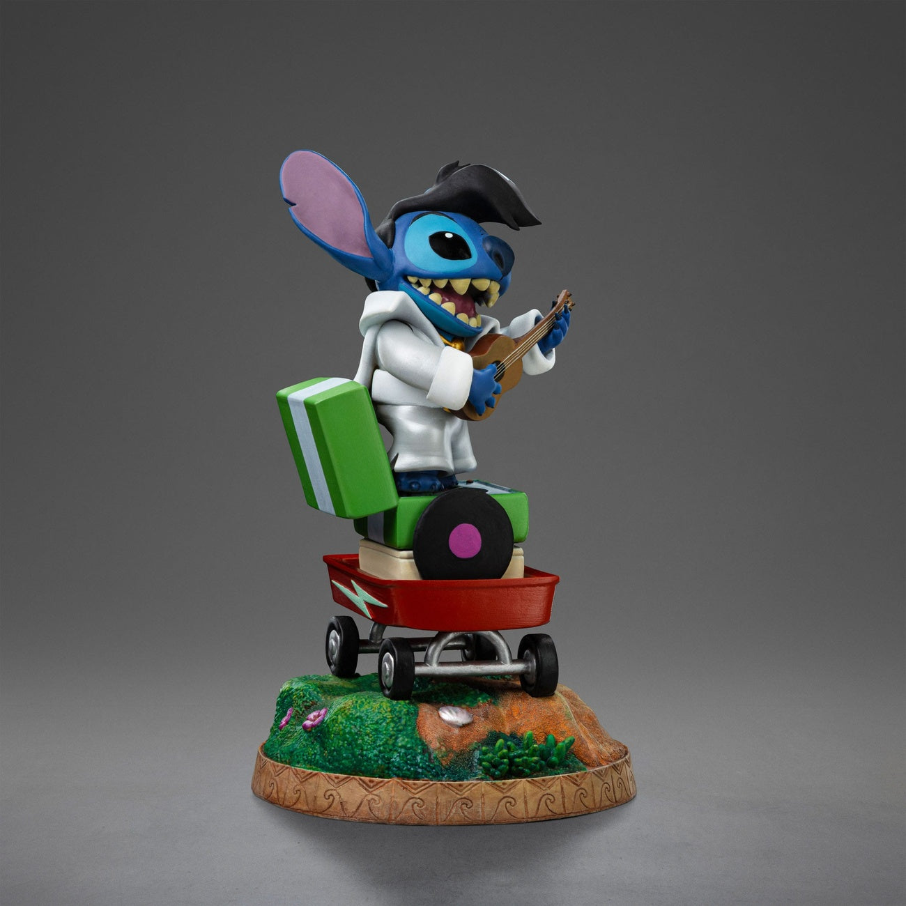 Produktbild Lilo & Stitch Art Scale Statue 1/10 Stitch King of Rock 17 cm