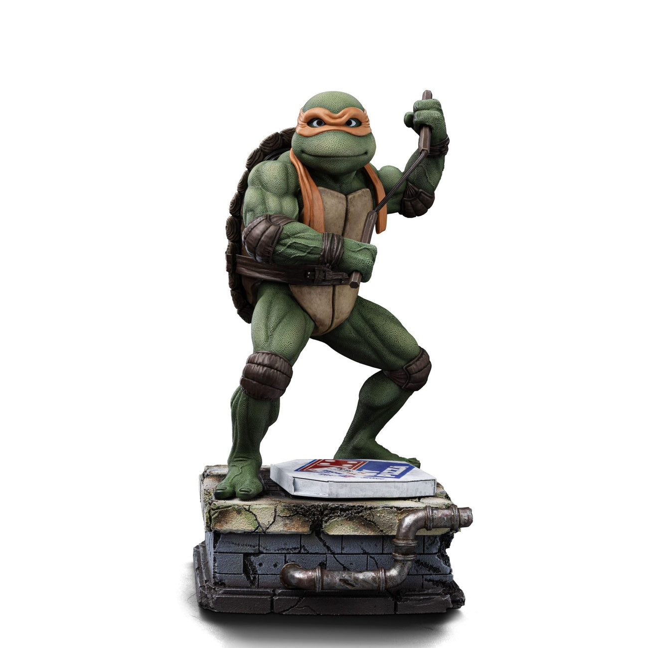 Produktbild Teenage Mutant Ninja Turtles Art Scale Statue 1/10 Michelangelo 19 cm