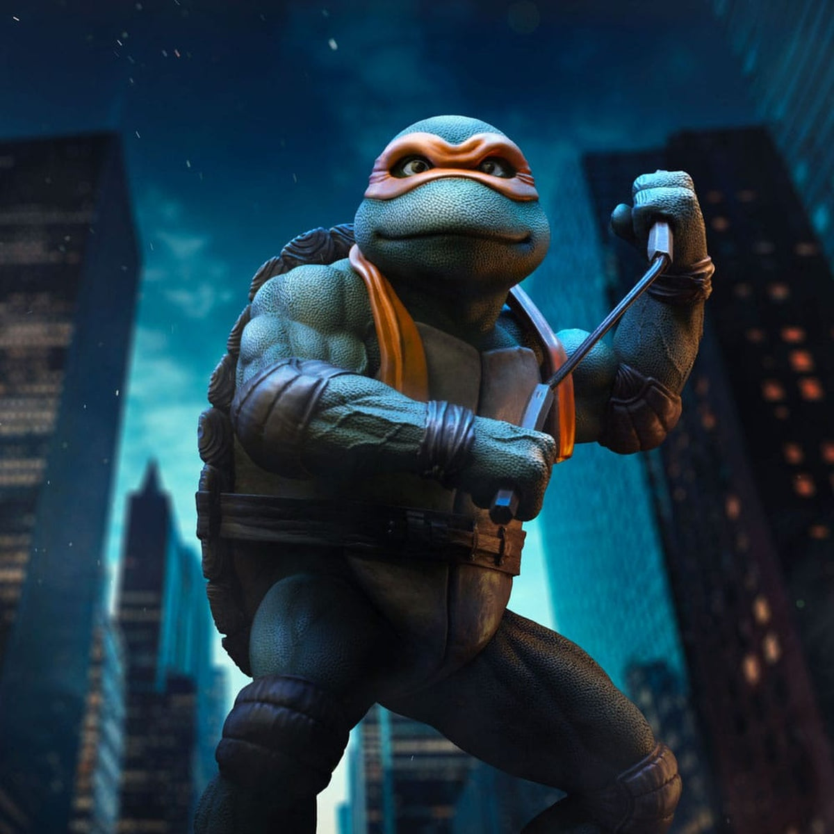 Produktbild Teenage Mutant Ninja Turtles Art Scale Statue 1/10 Michelangelo 19 cm