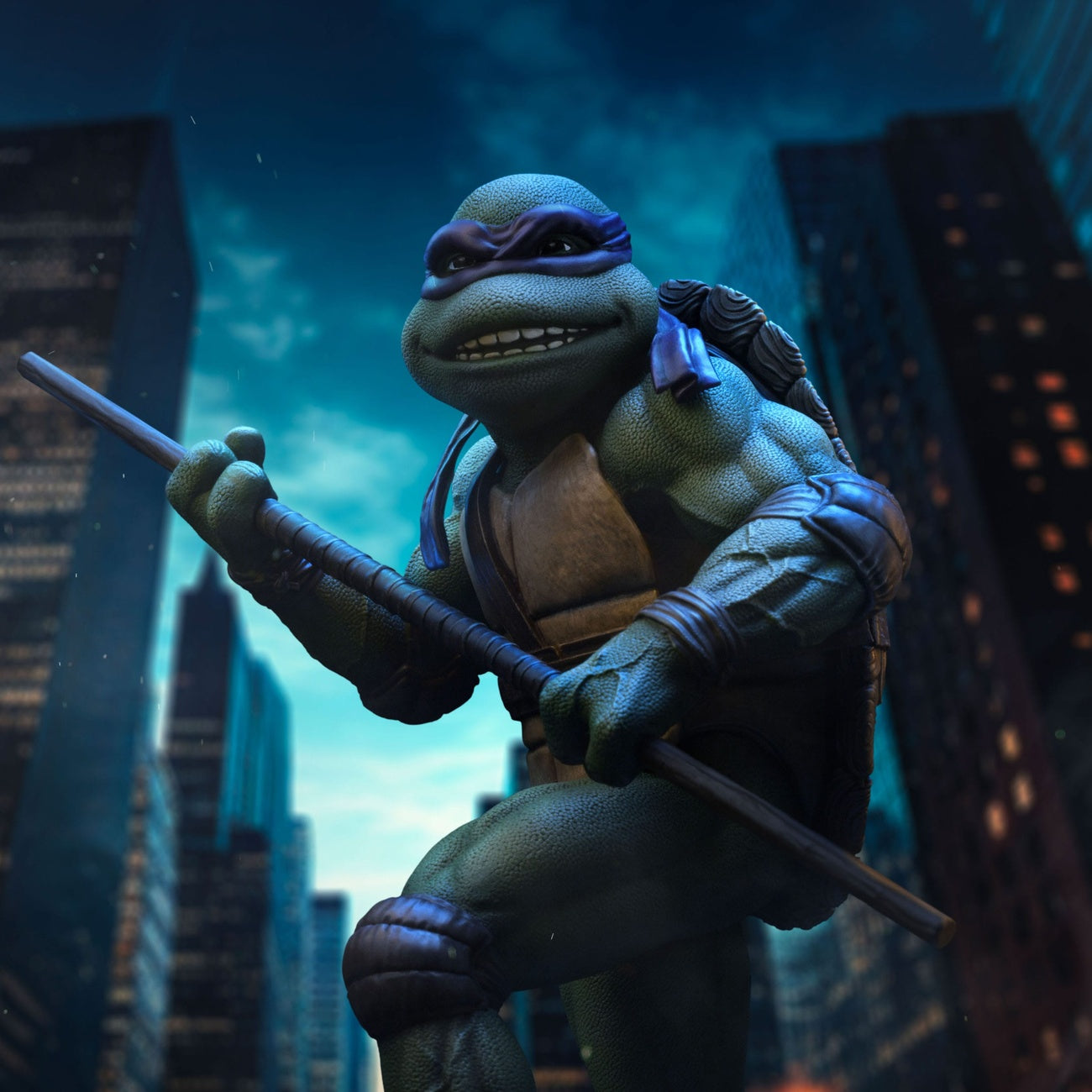 Produktbild Teenage Mutant Ninja Turtles Art Scale Statue 1/10 Donatello 18 cm