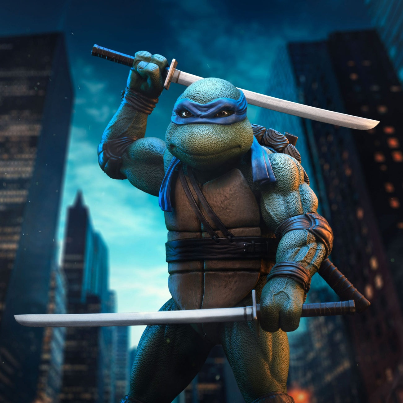 Produktbild Teenage Mutant Ninja Turtles Art Scale Statue 1/10 Leonardo 21 cm