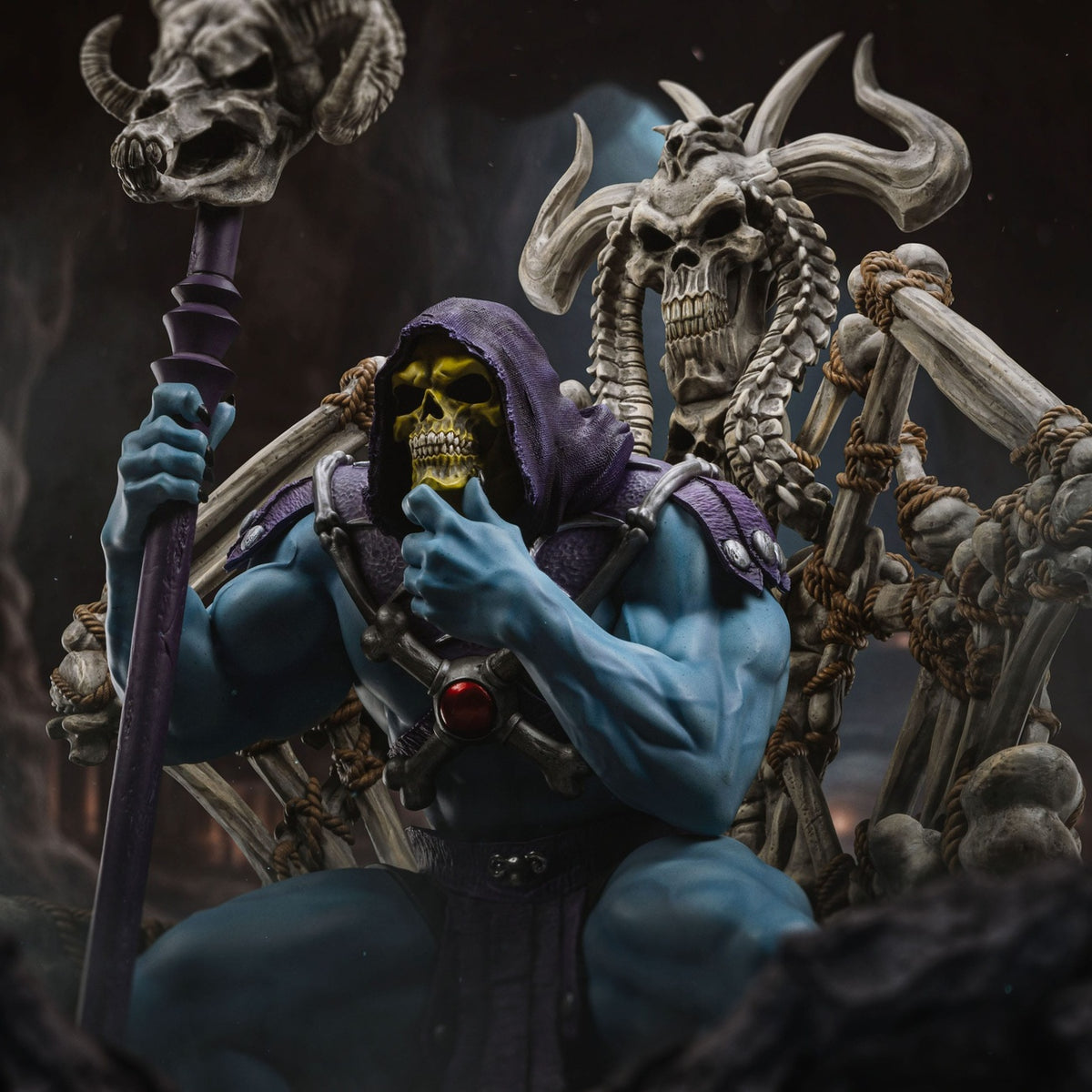 Produktbild Masters of the Universe Prime Scale Statue 1/3 Skeletor 10th Anniversary Ver. 67 cm