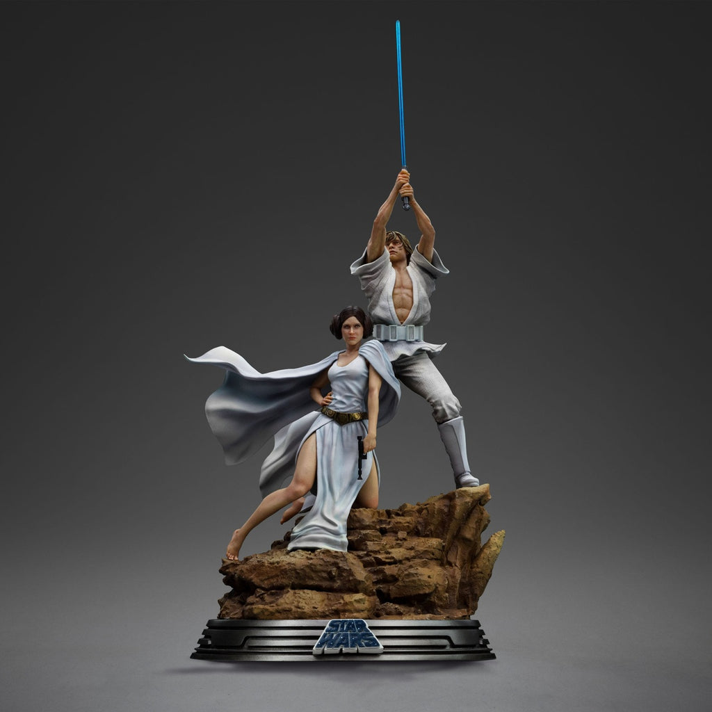 Produktbild Star Wars Deluxe Art Scale Statue 1/10 Luke and Leia 41 cm