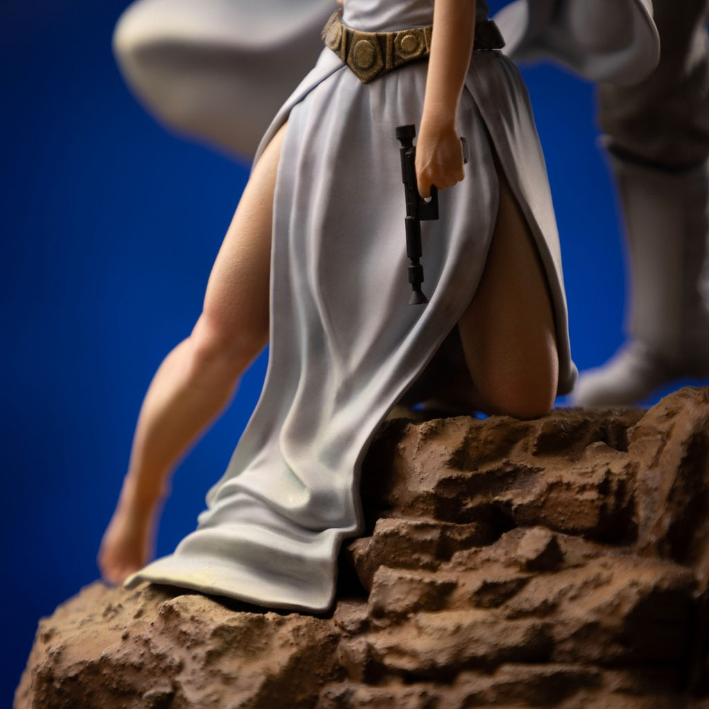 Produktbild Star Wars Deluxe Art Scale Statue 1/10 Luke and Leia 41 cm