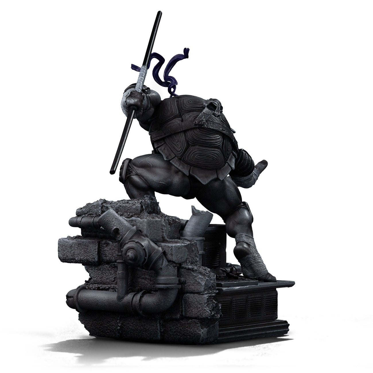 Product image Teenage Mutant Ninja Turtles Art Scale Statue 1/10 Donatello Black and White Variant 26 cm heo exclusive