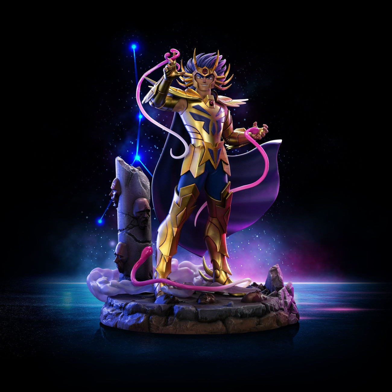Produktbild Saint Seiya Art Scale Statue 1/10 Cancer Deathmask 23 cm