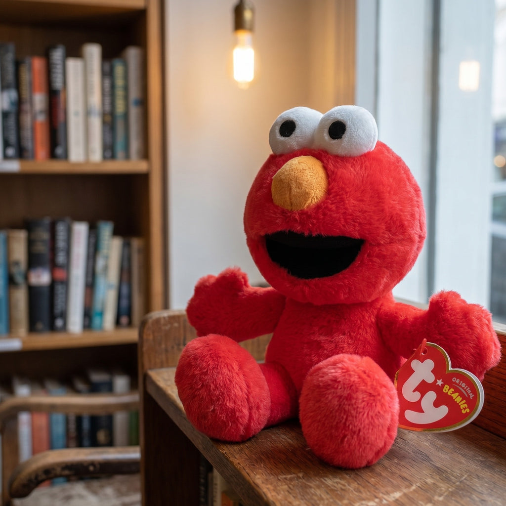 Produktbild Sesamstraße - Elmo Plüschfigur 15 cm