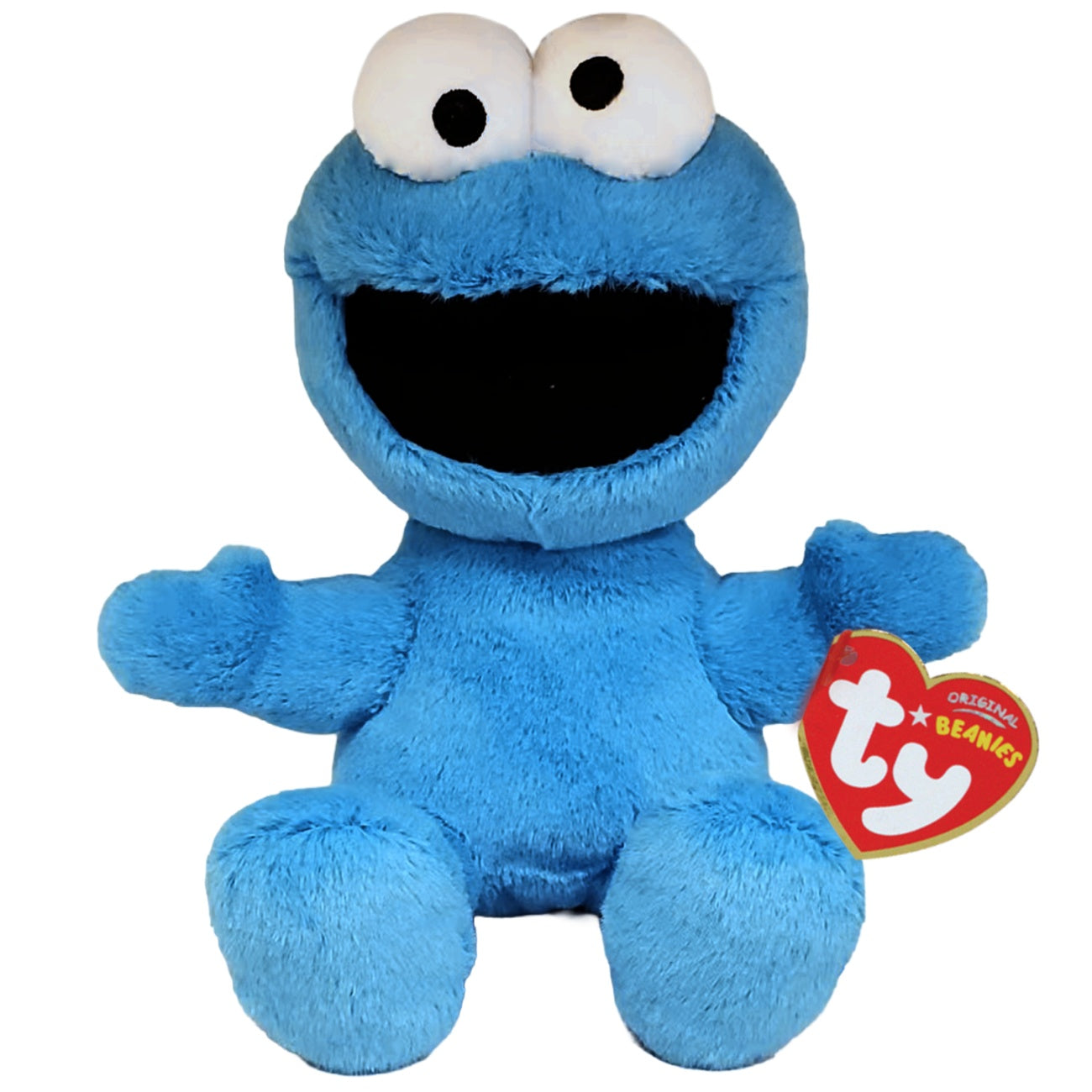 Produktbild Sesamstraße - Cookie Monster Plüschfigur 15 cm