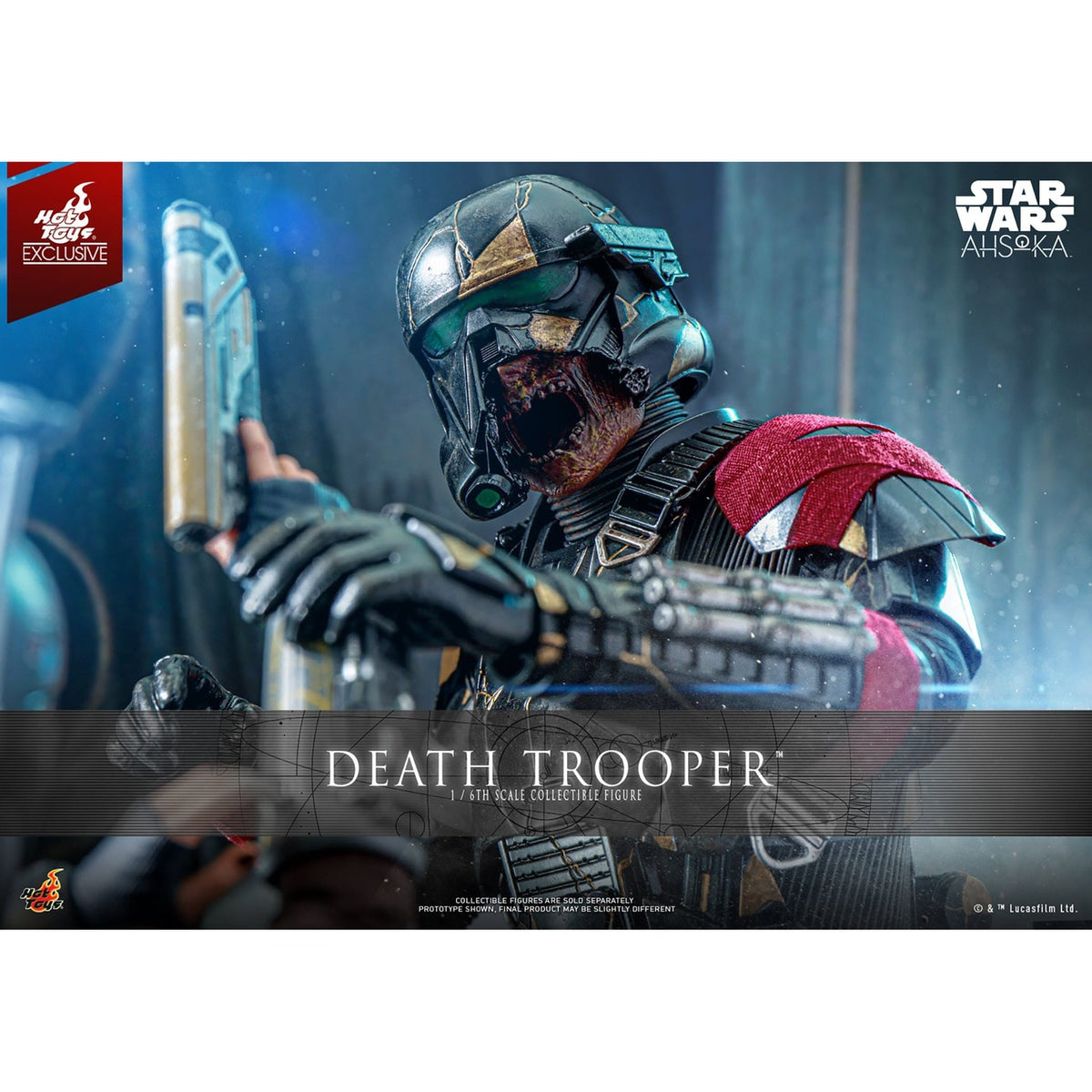 Produktbild Star Wars: Ahsoka Television Masterpiece Actionfigur 1/6 Death Trooper Hot Toys Exclusive 31 cm