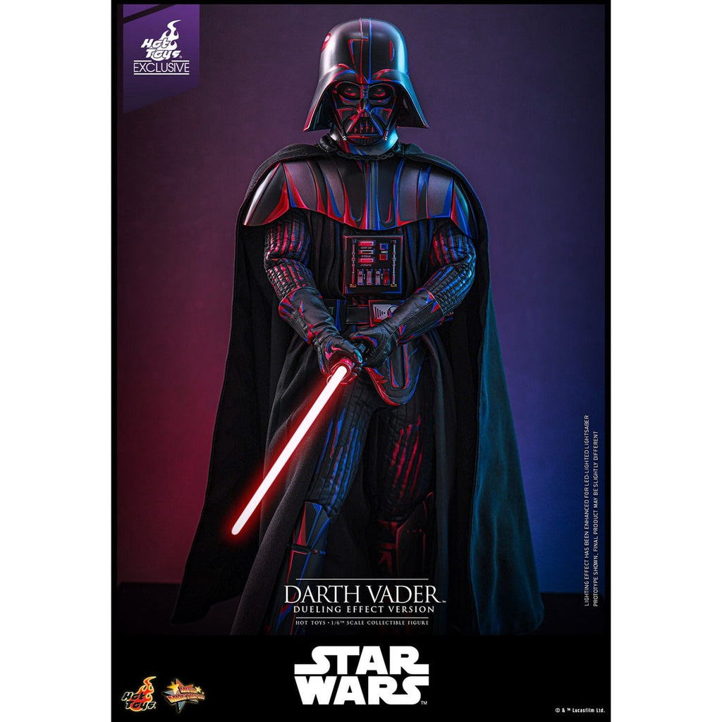 Produktbild Star Wars Movie Masterpiece Actionfigur 1/6 Darth Vader (Dueling Effect Version) Hot Toys Exclusive 35 cm
