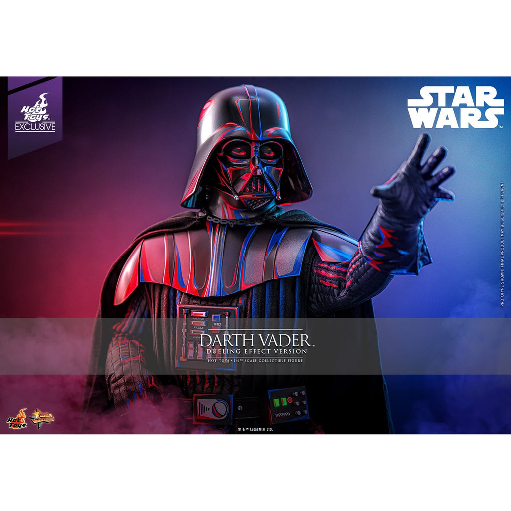 Produktbild Star Wars Movie Masterpiece Actionfigur 1/6 Darth Vader (Dueling Effect Version) Hot Toys Exclusive 35 cm