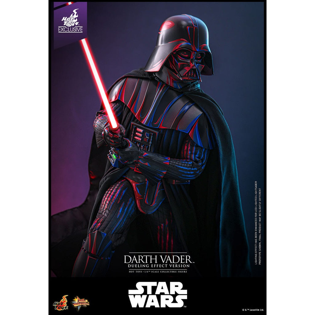Produktbild Star Wars Movie Masterpiece Actionfigur 1/6 Darth Vader (Dueling Effect Version) Hot Toys Exclusive 35 cm