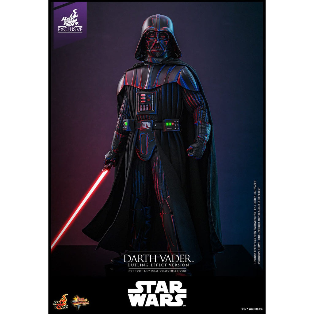 Produktbild Star Wars Movie Masterpiece Actionfigur 1/6 Darth Vader (Dueling Effect Version) Hot Toys Exclusive 35 cm