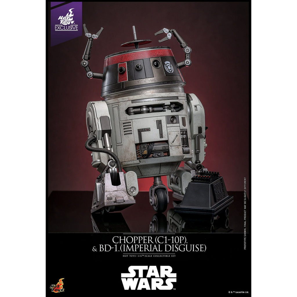 Produktbild Star Wars Actionfigur Set 1/6 Chopper (C1-10P™) & BD-1™ (Imperial Disguise) 18 cm & 8 cm
