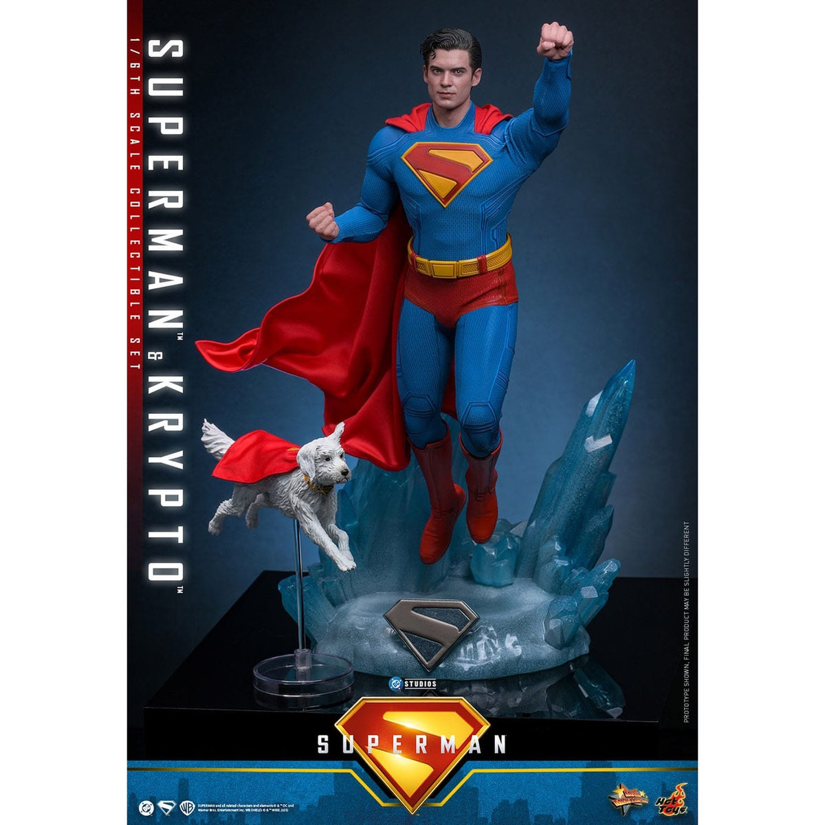 Produktbild Superman (2025) Movie Masterpiece Actionfigur 1/6 Superman & Krypto 33 cm