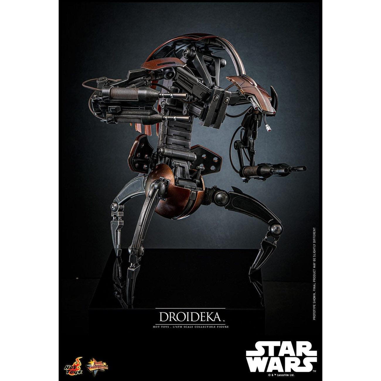 Produktbild Star Wars Episode I Movie Masterpiece Actionfigur 1/6 Droideka 27 cm