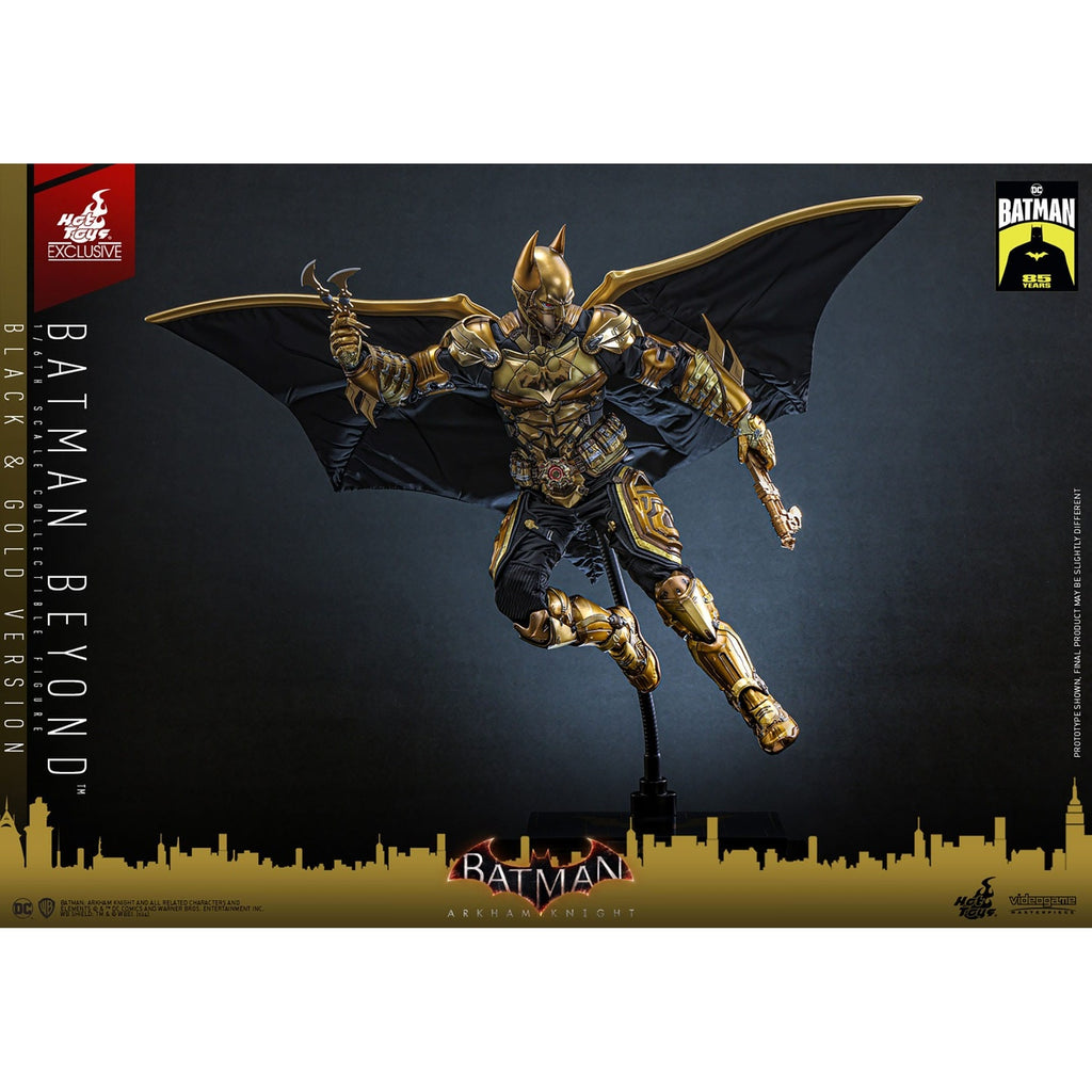 Produktbild Batman: Arkham Knight Videogame Masterpiece Actionfigur 1/6 Batman Beyond (Black & Gold Version) 32 cm