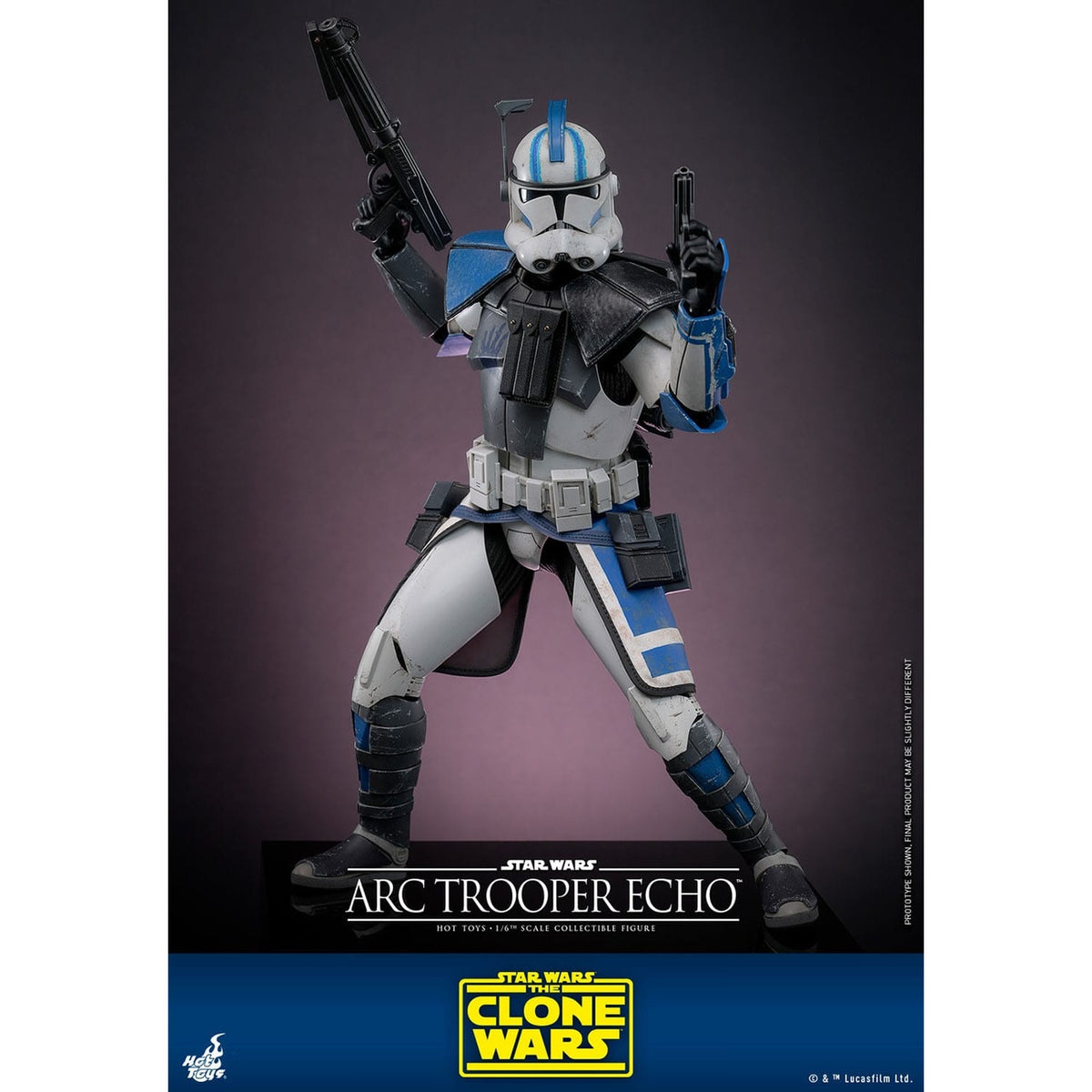 Produktbild Star Wars: The Clone Wars Actionfigur 1/6 Arc Trooper Echo 30 cm
