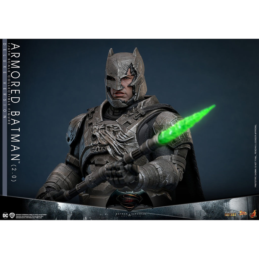 Produktbild Batman v Superman: Dawn of Justice Movie Masterpiece Actionfigur 1/6 Armored Batman 2.0 (Deluxe Version) 33 cm