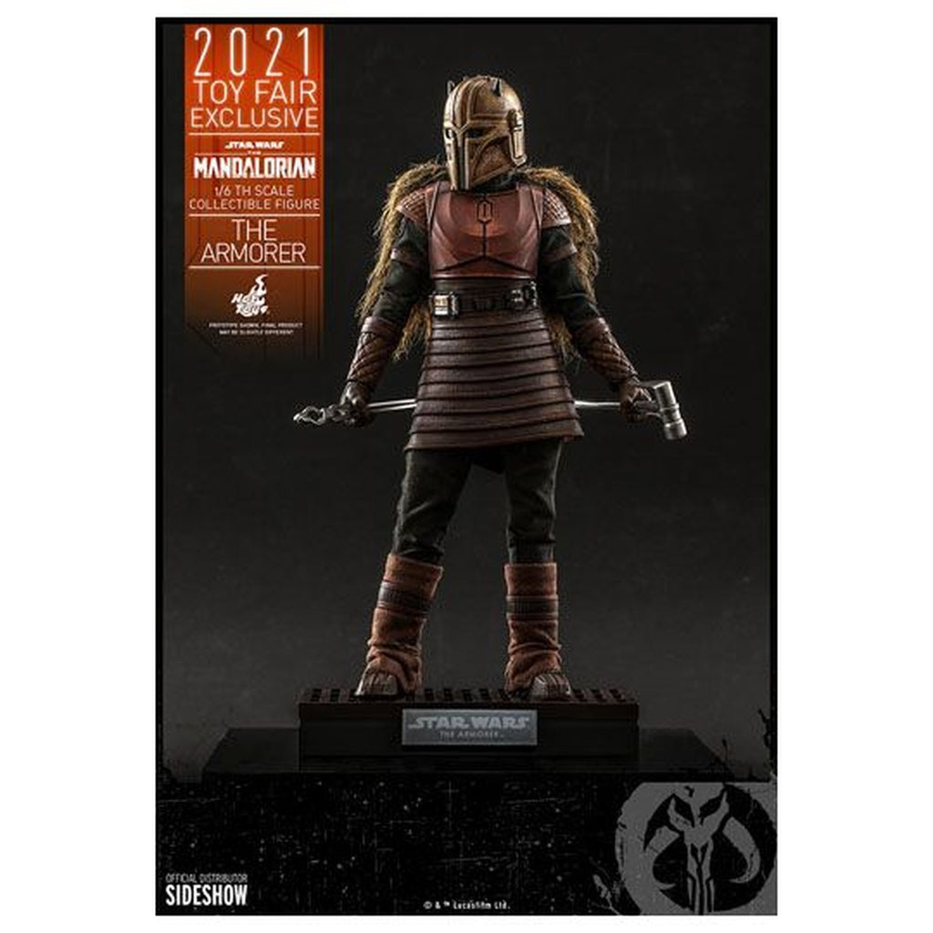 Produktbild Star Wars The Mandalorian Actionfigur 1/6 The Armorer 2021 Toy Fair Exclusive 29 cm