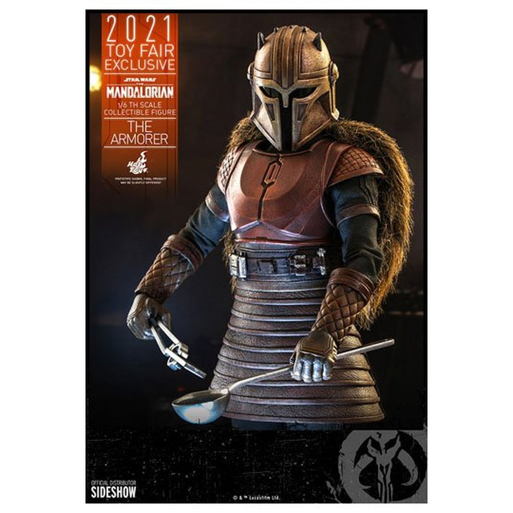 Produktbild Star Wars The Mandalorian Actionfigur 1/6 The Armorer 2021 Toy Fair Exclusive 29 cm