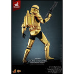 Produktbild Star Wars Actionfigur 1/6 Clone Trooper (Gold Chrome Version) Exclusive 30 cm