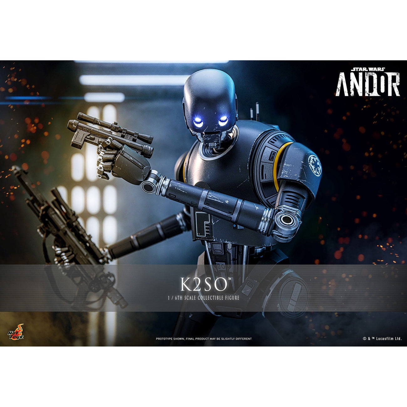 Product image Star Wars: Andor Action Figure 1/6 K-2SO 36 cm