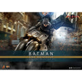 Produktbild The Flash Movie Masterpiece Actionfigur mit Fahrzeug 1/6 Batman & Batcycle Set 30 cm