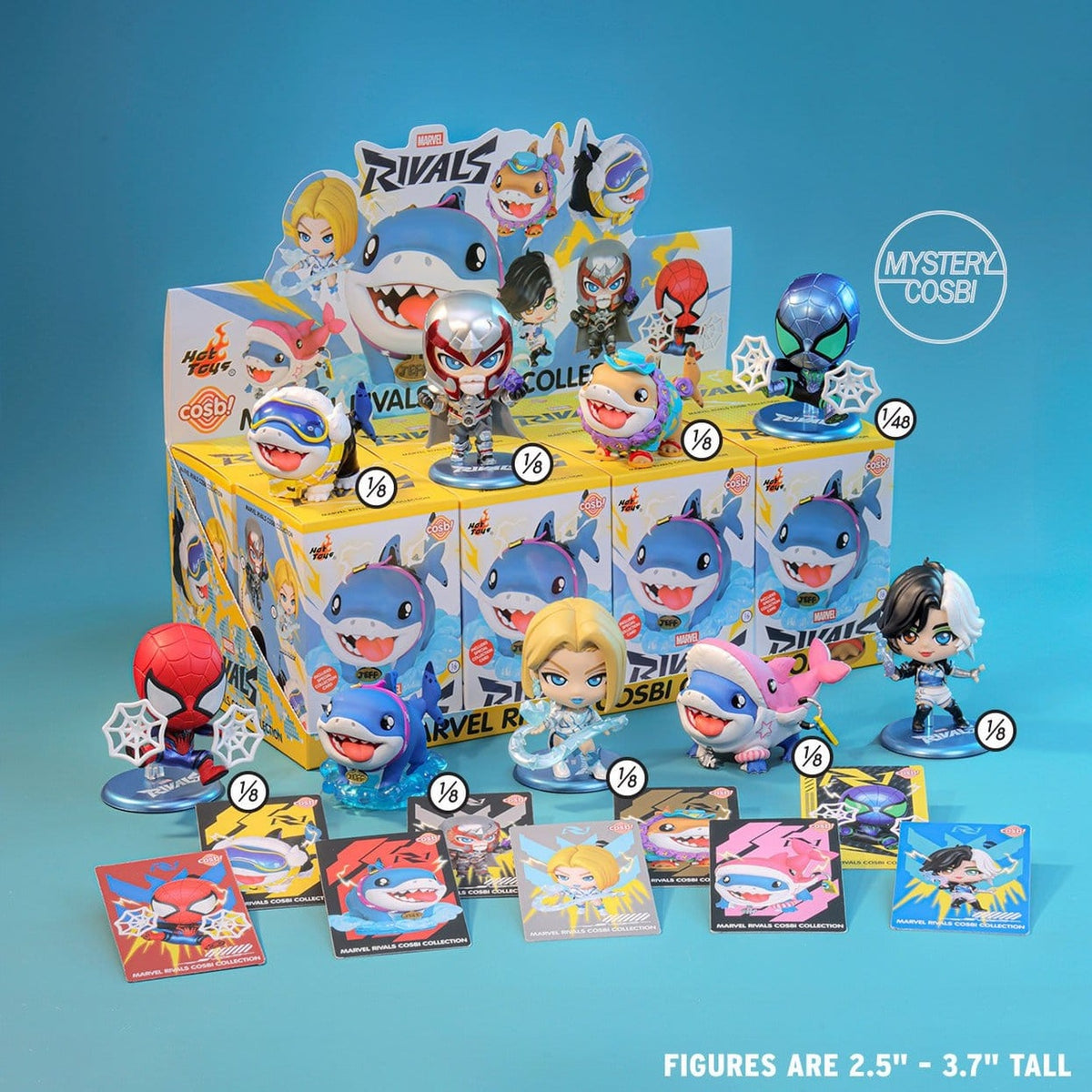 Produktbild Marvel Rivals Cosbi Blind Box Minifiguren Marvel Rivals Cosbi Collection 10 cm Display (8)
