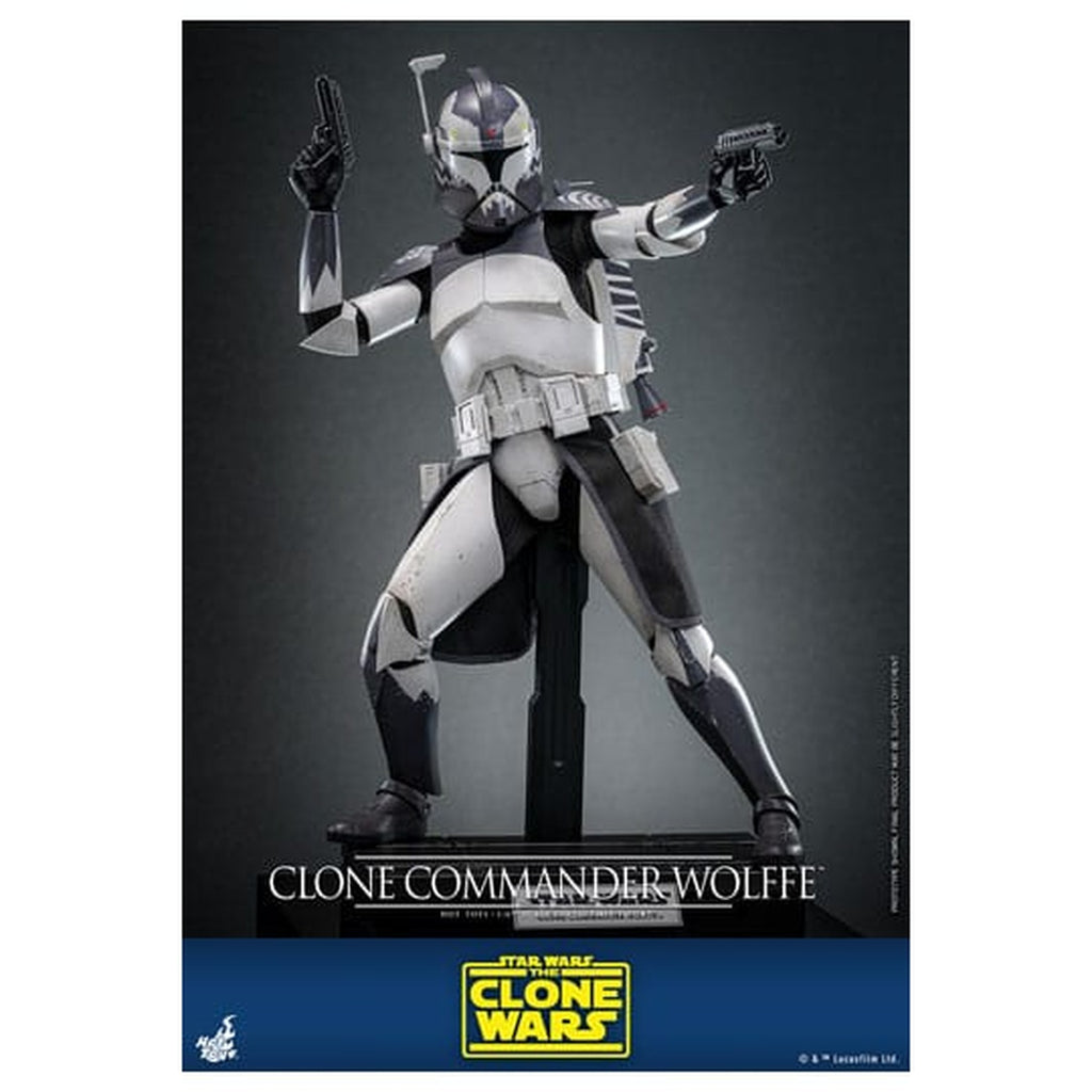 Produktbild Star Wars: The Clone Wars Actionfigur 1/6 Clone Commander Wolffe 30 cm
