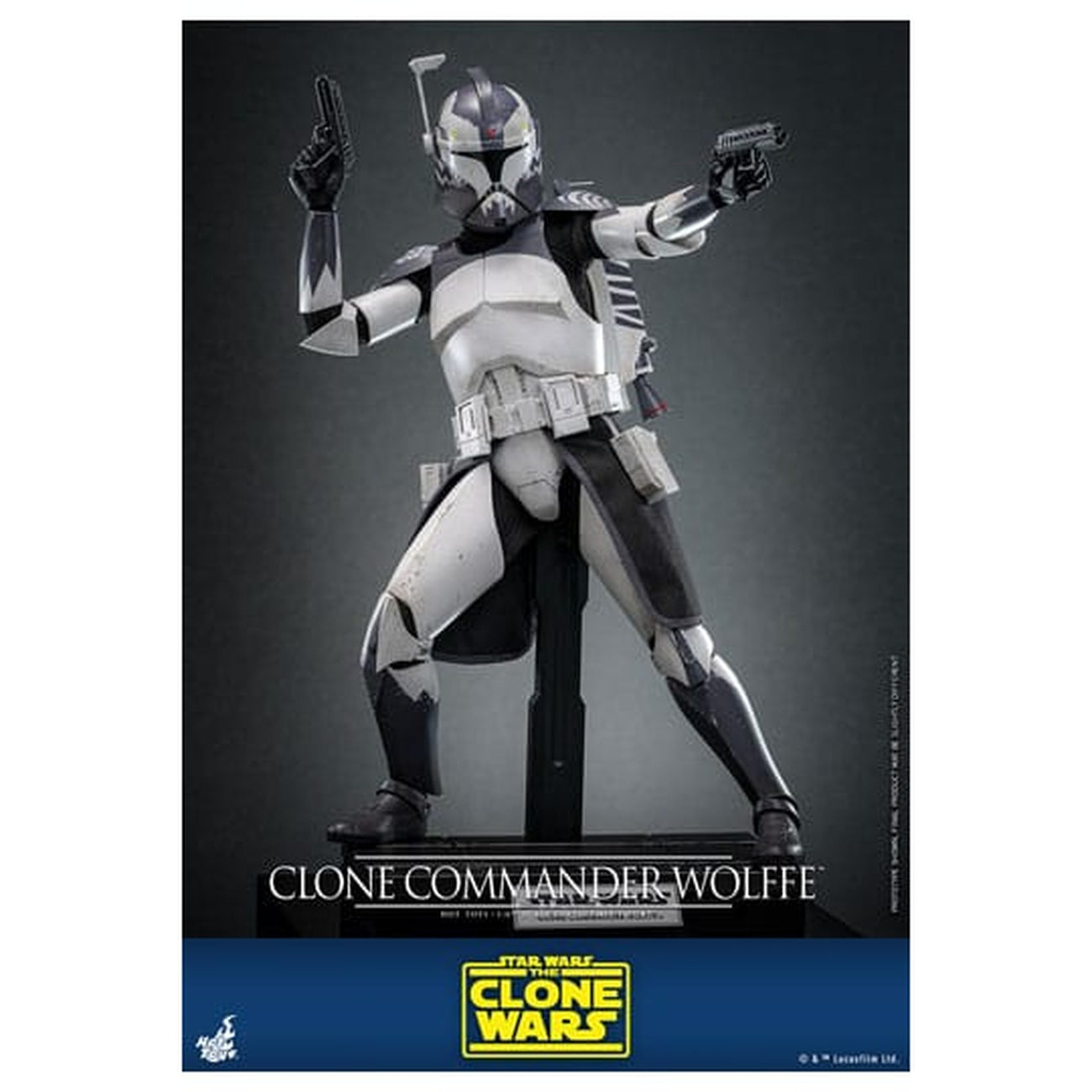 Produktbild Star Wars: The Clone Wars Actionfigur 1/6 Clone Commander Wolffe 30 cm
