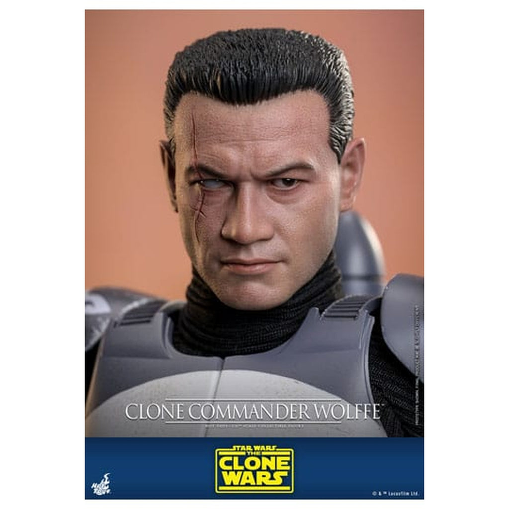 Produktbild Star Wars: The Clone Wars Actionfigur 1/6 Clone Commander Wolffe 30 cm