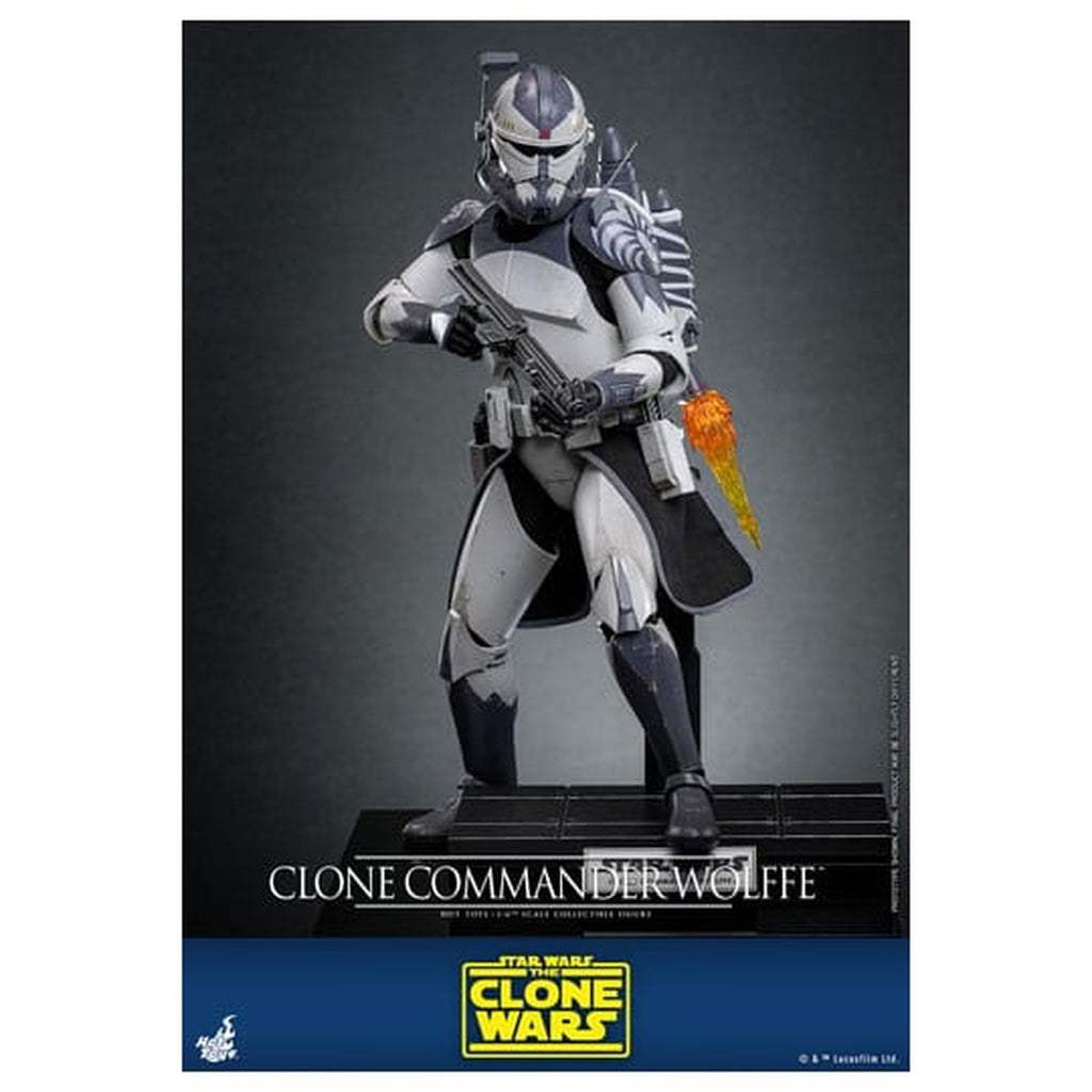 Produktbild Star Wars: The Clone Wars Actionfigur 1/6 Clone Commander Wolffe 30 cm