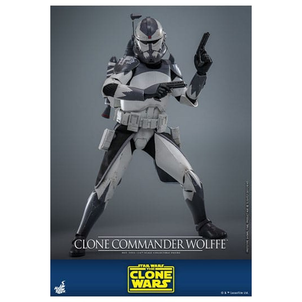 Produktbild Star Wars: The Clone Wars Actionfigur 1/6 Clone Commander Wolffe 30 cm