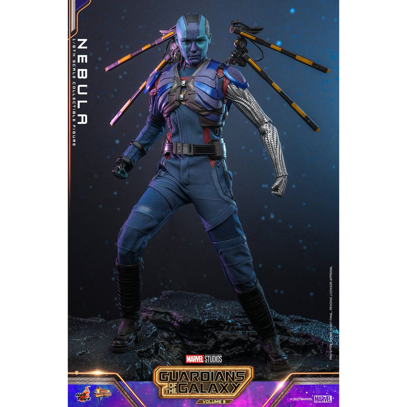 Product image Guardians of the Galaxy Vol. 3 Movie Masterpiece Action Figure 1/6 Nebula 29 cm