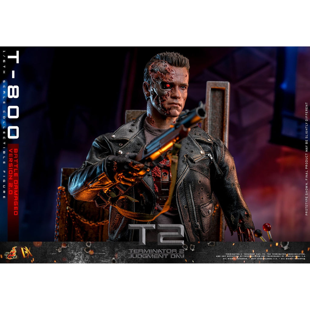 Product image Terminator 2 Movie Masterpiece Action Figure 1/6 T-800 Battle Damaged Version 2.0 32 cm