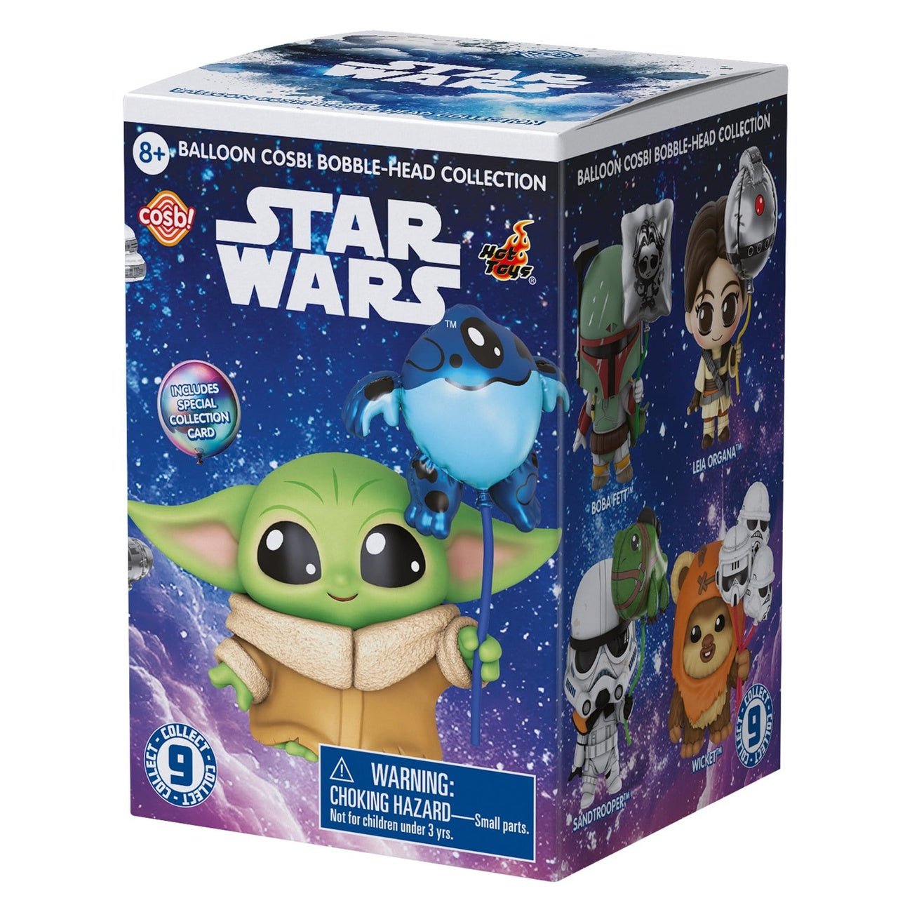 Produktbild Star Wars Cosbi Minifiguren Balloon 8 cm Blind Box Display (8)