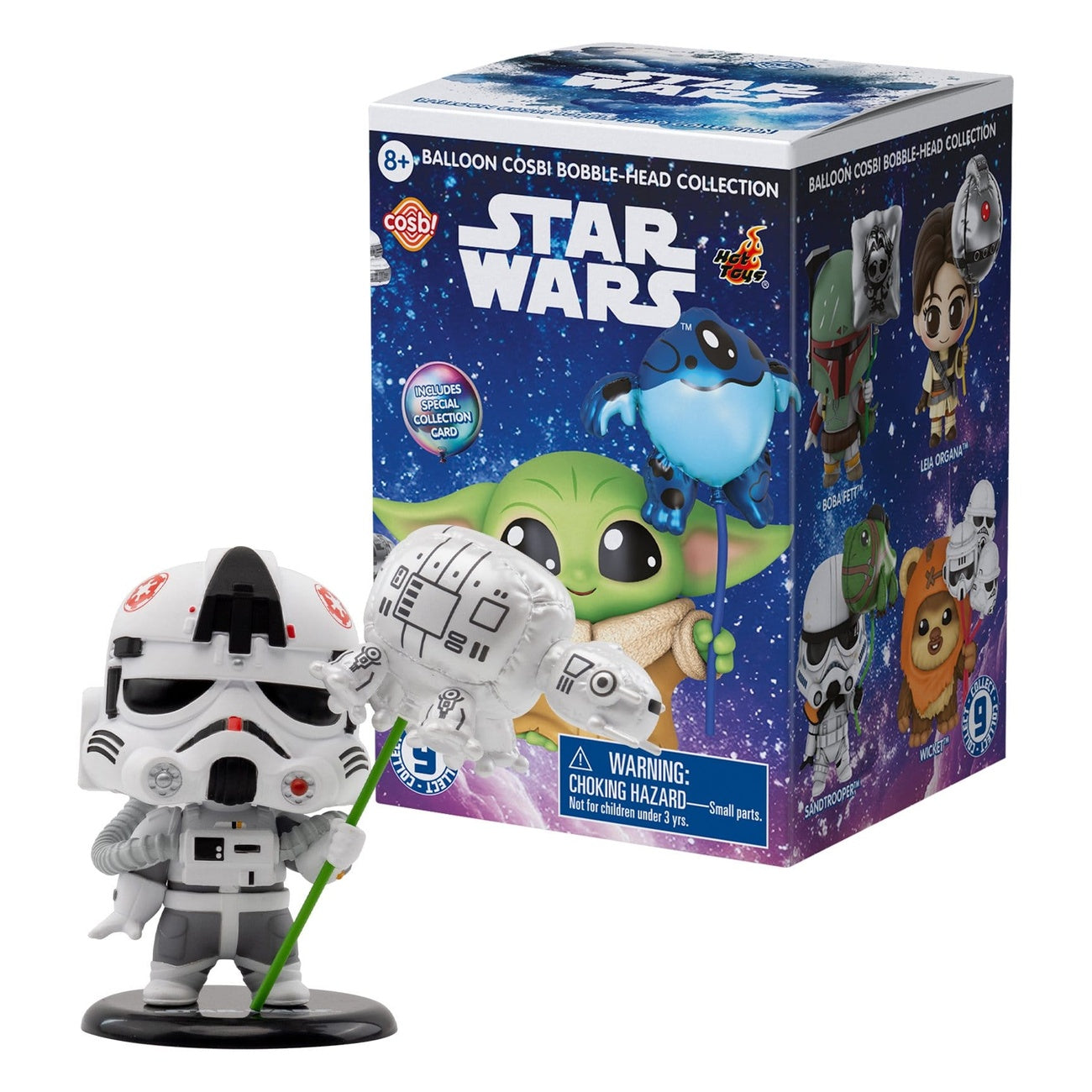 Produktbild Star Wars Cosbi Minifiguren Balloon 8 cm Blind Box Display (8)