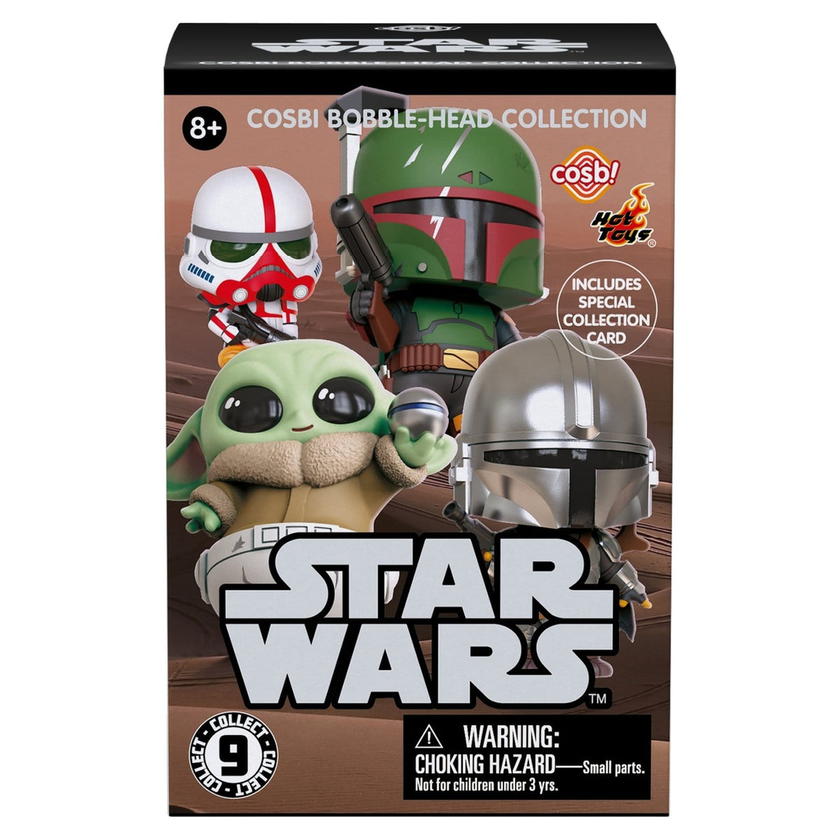 Produktbild Star Wars Cosbi Minifiguren Series 1 8 cm Blind Box Display (8)