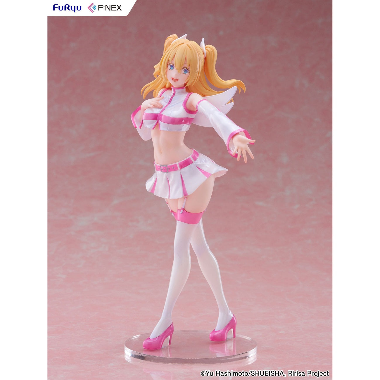 Produktbild 2.5 Dimensional Seduction F:Nex PVC Statue 1/7 Liliel Angel Paratroopers Lilysa 23 cm