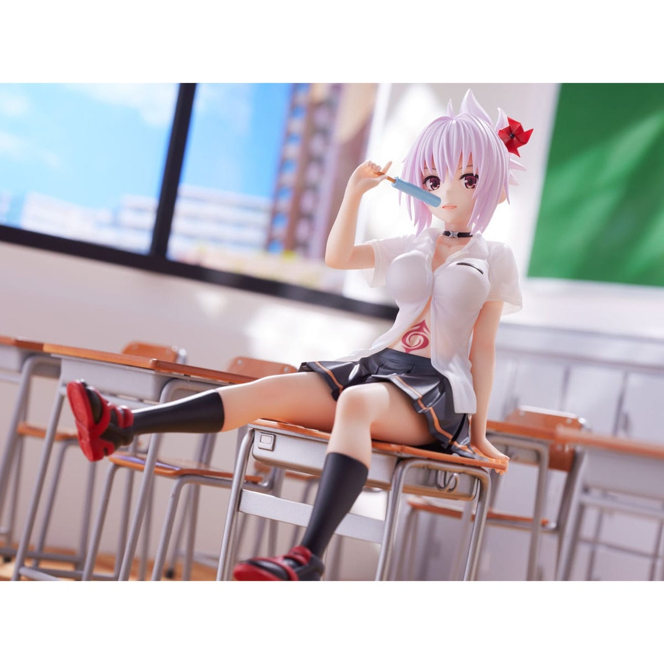 Produktbild Ayakashi Triangle Statue 1/7 Matsuri Kazamaki 23 cm