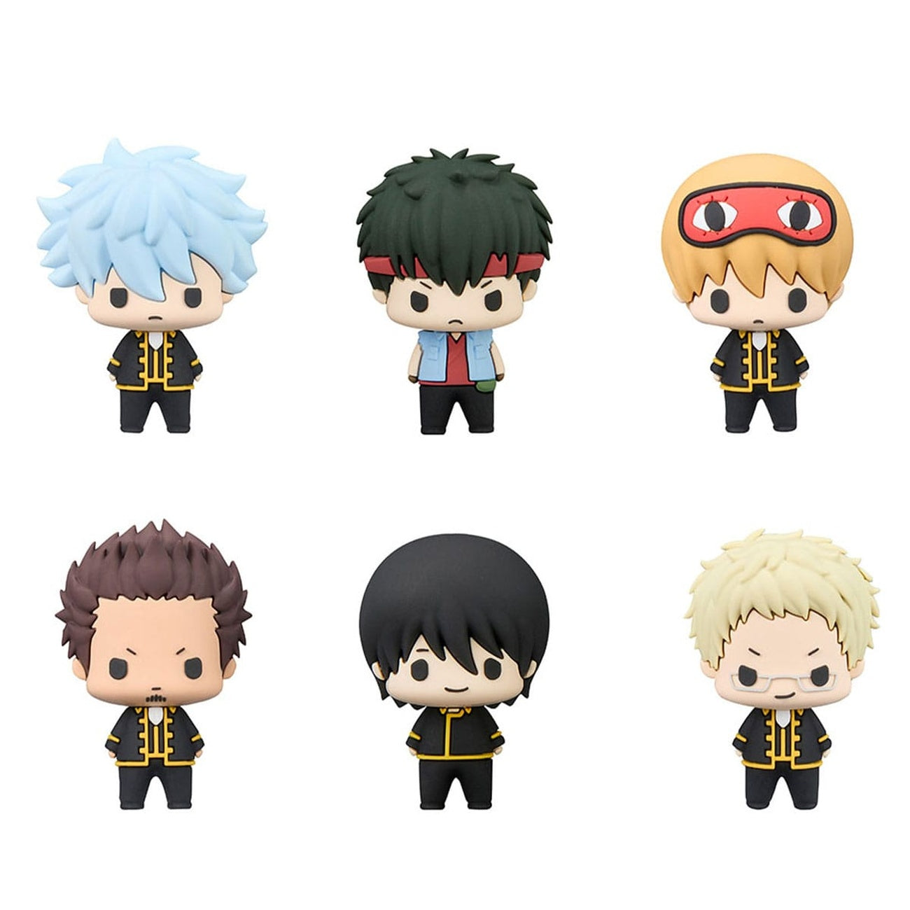 Produktbild Gintama Chokorin Mascot Series Sammelfiguren Vol. 2 6 cm Sortiment (6)
