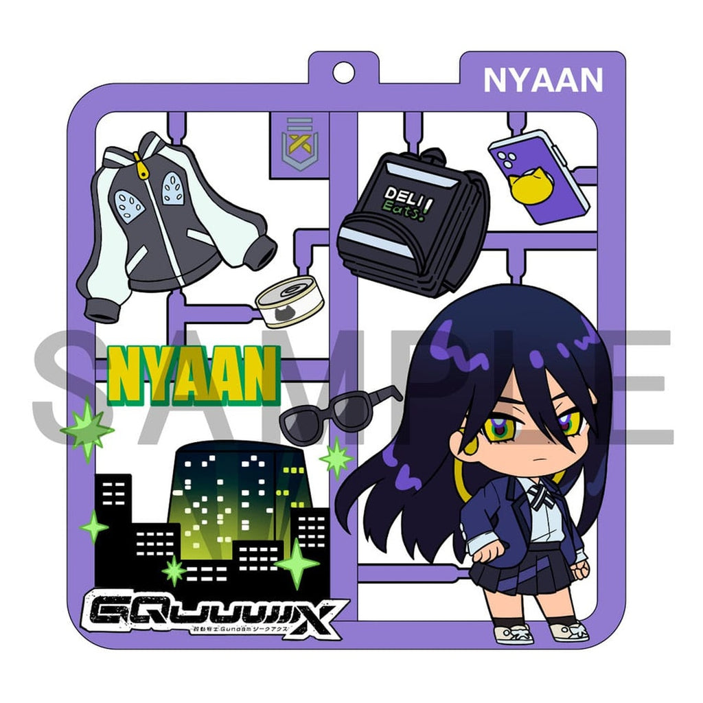 Produktbild Mobile Suit Gundam GQuuuuuuX Plat Collection Anhänger Sortiment (4)