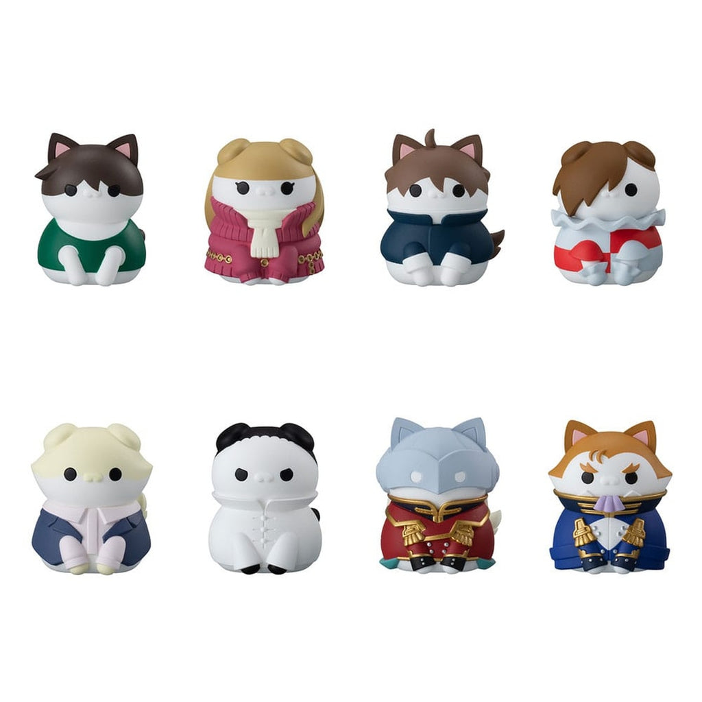 Produktbild Mobile Suit Gundam Mega Cat Project New Mobile Report Gundam Wing Nyandam Sammelfiguren Cats Transformation Mission Accomplished! 3 cm Sortiment (8)
