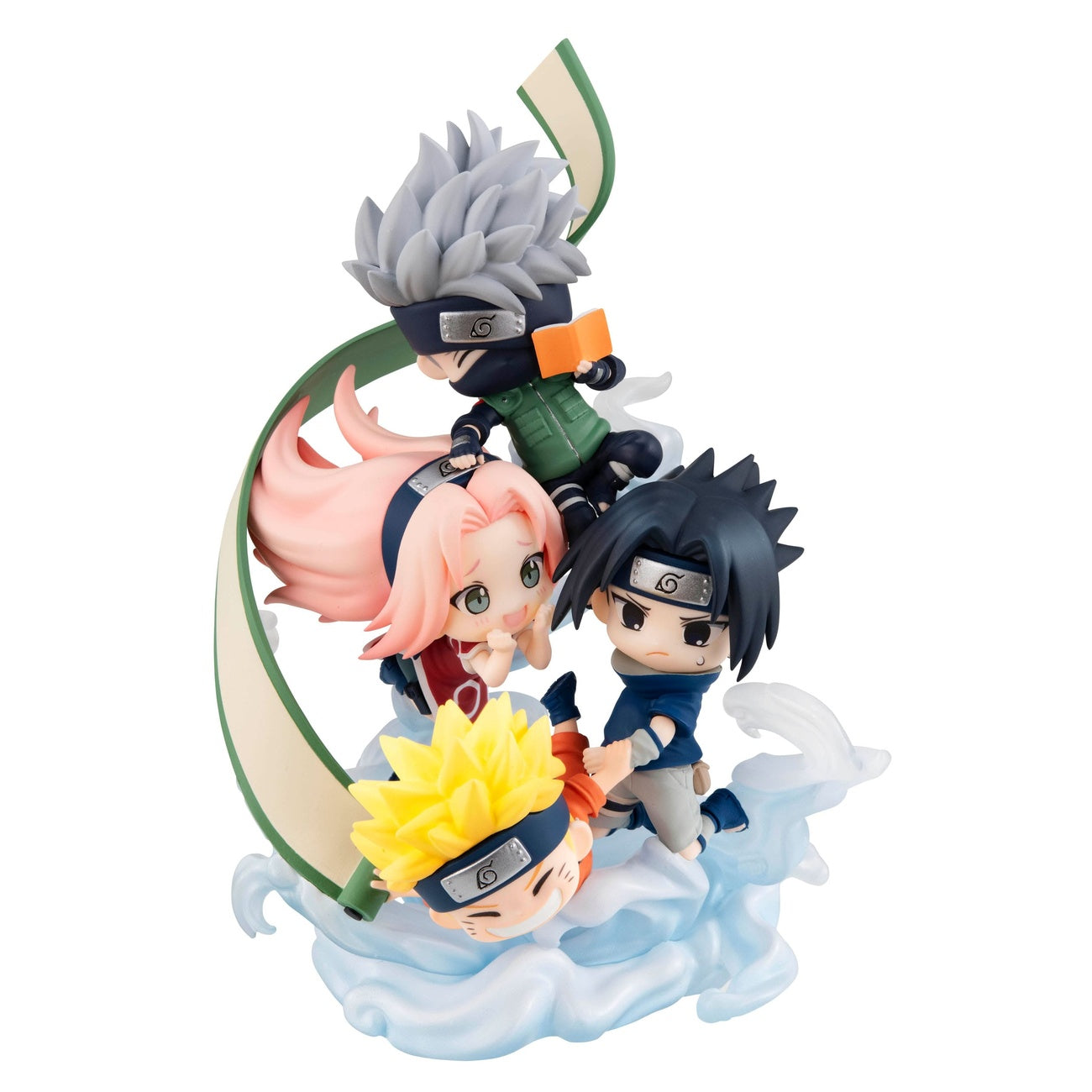 Produktbild Naruto Shippuden FigUnity PVC Mini-Statue Gather here, Team 7 13 cm