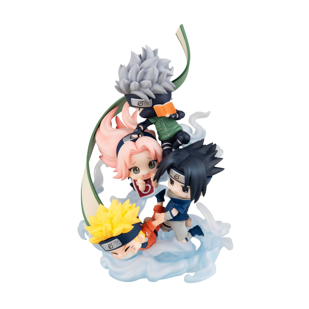 Produktbild Naruto Shippuden FigUnity PVC Mini-Statue Gather here, Team 7 13 cm