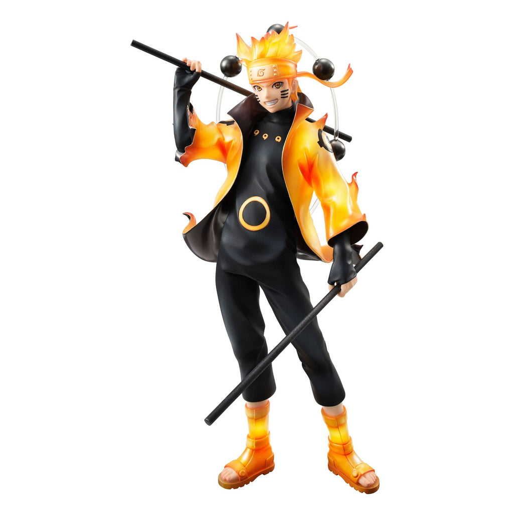 Produktbild Naruto Shippuden G.E.M. Serie PVC Statue Naruto Uzumaki Six Paths Sage Mode 15th Anniversary Ver. 22 cm