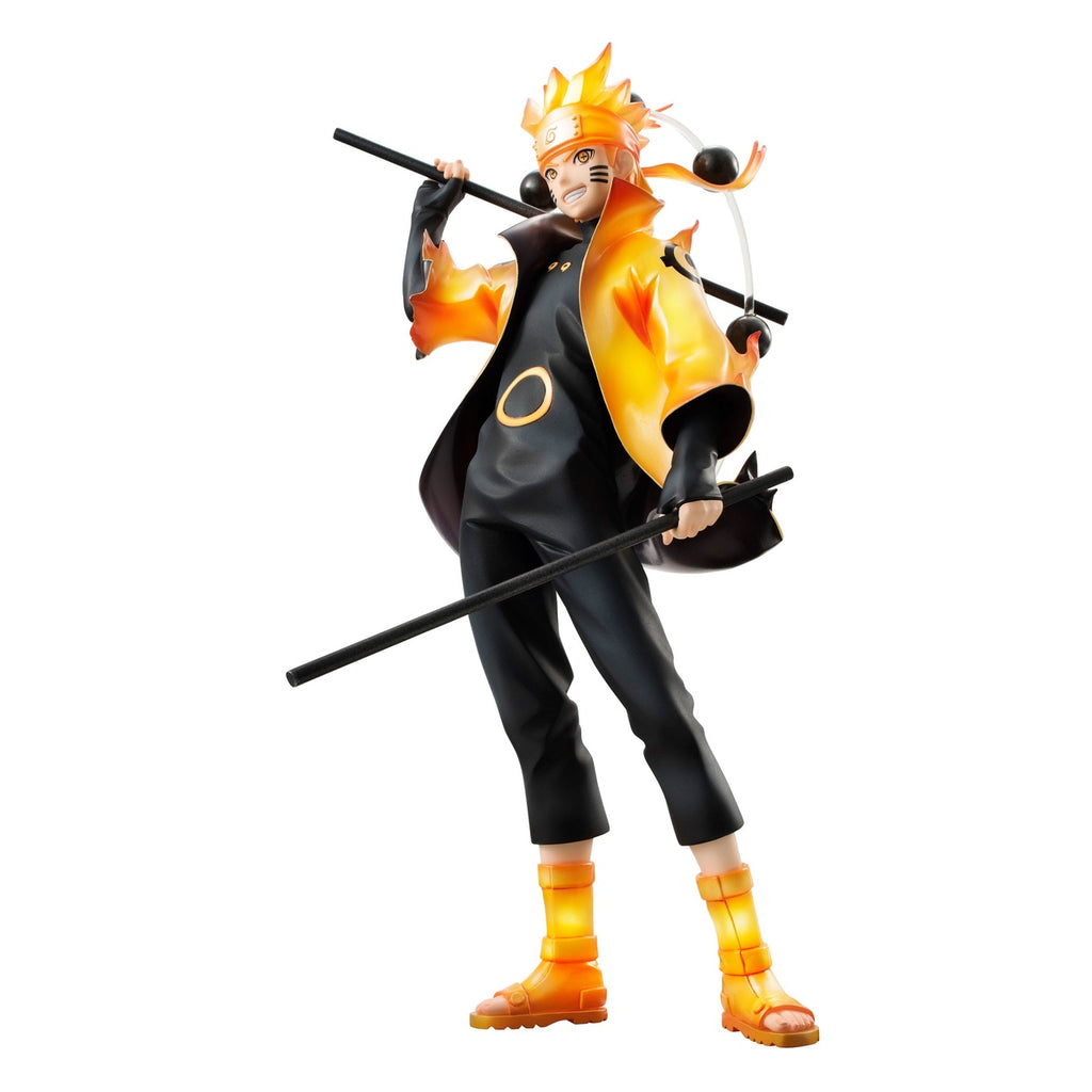 Produktbild Naruto Shippuden G.E.M. Serie PVC Statue Naruto Uzumaki Six Paths Sage Mode 15th Anniversary Ver. 22 cm