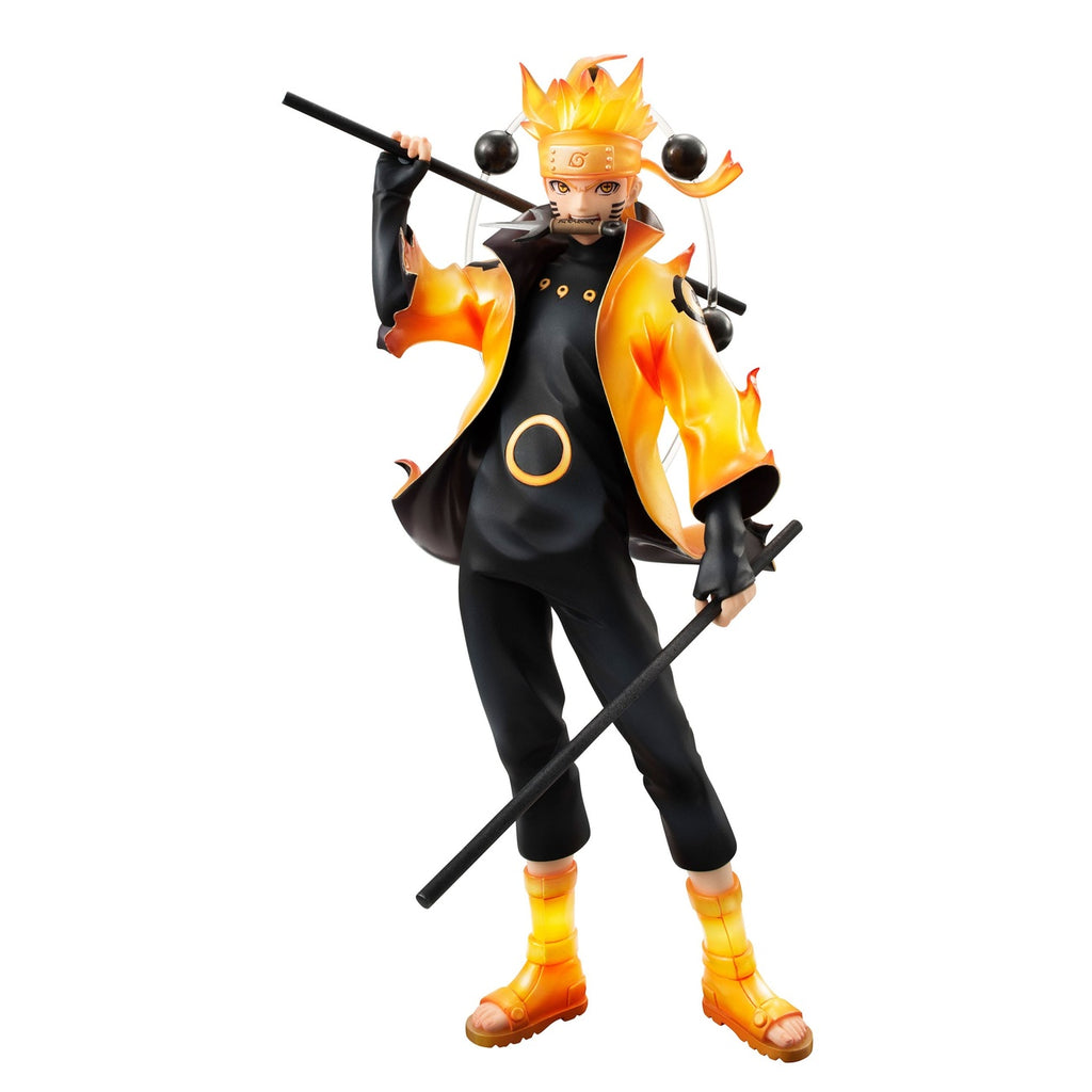 Produktbild Naruto Shippuden G.E.M. Serie PVC Statue Naruto Uzumaki Six Paths Sage Mode 15th Anniversary Ver. 22 cm