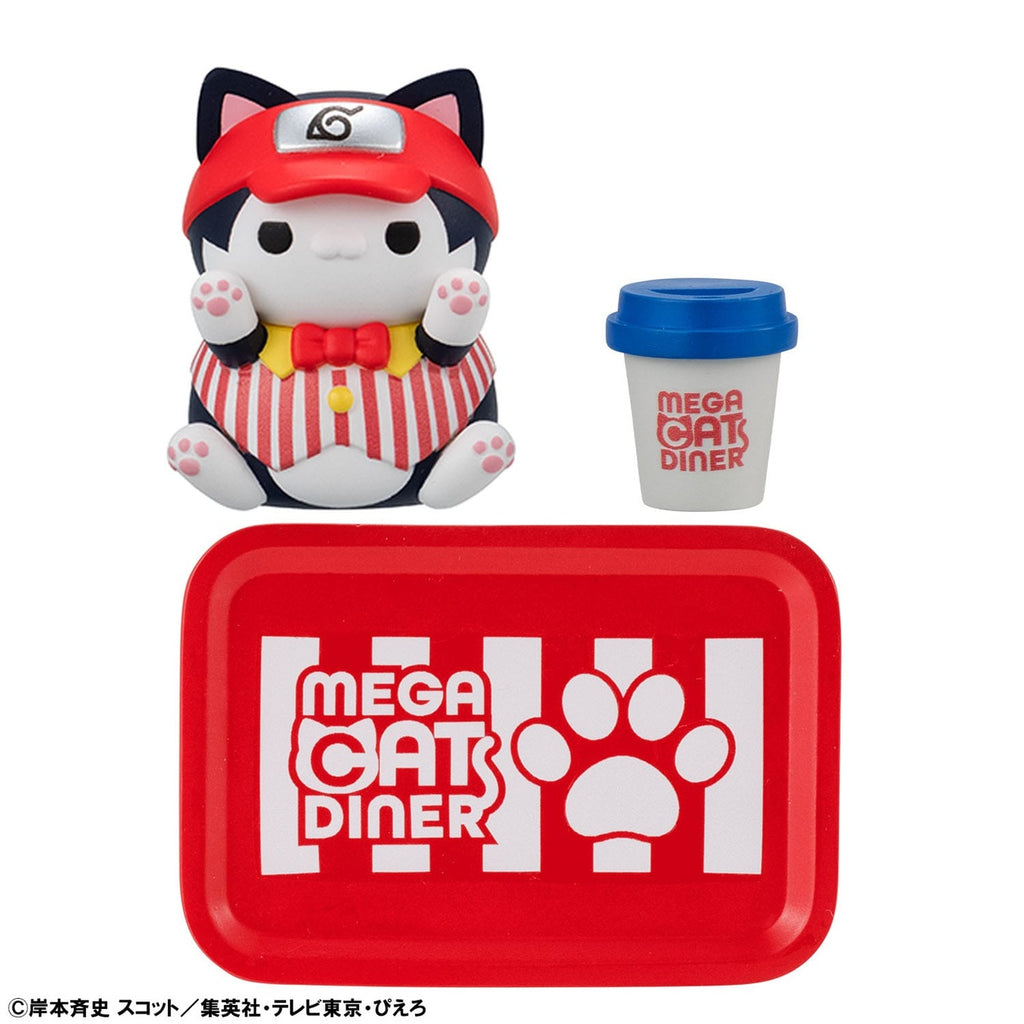 Produktbild Naruto Shippuden Mega Cat Project Nyaruto! Sammelfiguren Mega Cat Diner 3 cm Sortiment (6)